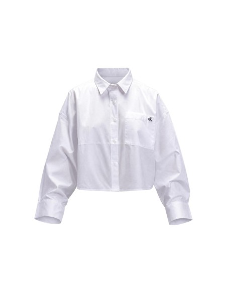 Chemise femme Calvin Klein Jeans blanche | choixmode.fr