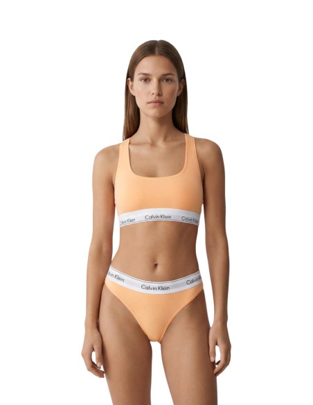 Bas de maillot Calvin Klein Jeans rose Brazilian | choixmode.fr