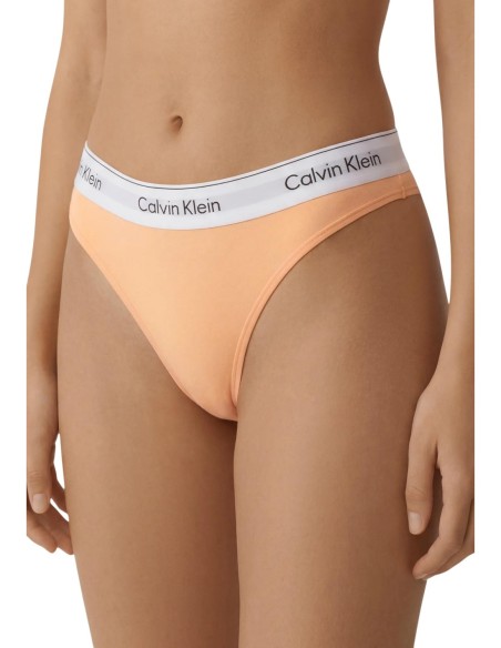 Bas de maillot Calvin Klein Jeans rose Brazilian | choixmode.fr