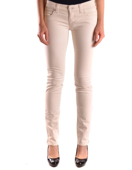 Jean femme Armani Jeans beige lyocell | choixmode.fr
