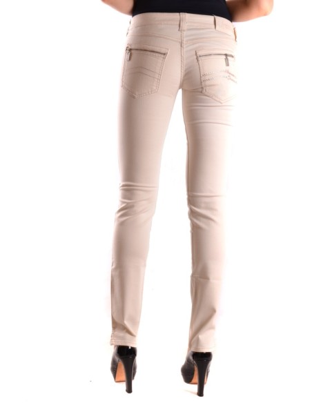 Jean femme Armani Jeans beige lyocell | choixmode.fr