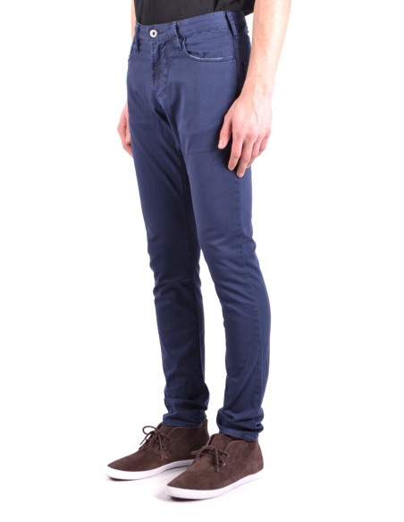 Jean homme Armani Jeans bleu denim stretch | choixmode.fr