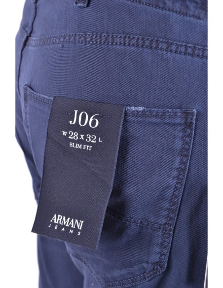 Jean homme Armani Jeans bleu denim stretch | choixmode.fr