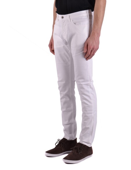 Jean homme Armani Jeans blanc coupe moderne | choixmode.fr