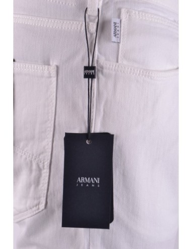 Jean homme Armani Jeans blanc coupe moderne | choixmode.fr
