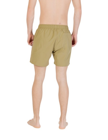 Short de bain homme Boss vert à lacets | choixmode.fr
