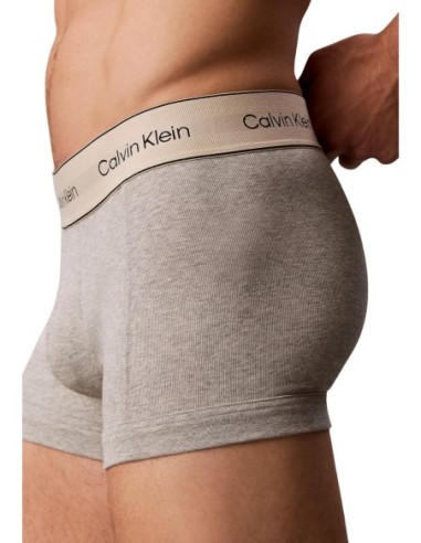 Boxer court homme gris Calvin Klein – lot de 3 stretch