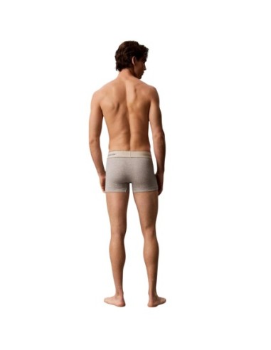 Boxer court homme gris Calvin Klein – lot de 3 stretch