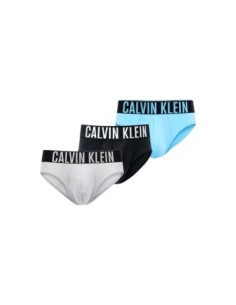 Slip homme gris CK – lot de 3 coton organique