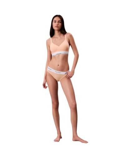 Brassière femme Calvin Klein rose coton modal | choixmode.fr