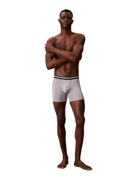 Boxer brief gris Calvin Klein – lot de 3 premium