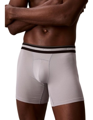 Boxer brief gris Calvin Klein – lot de 3 premium