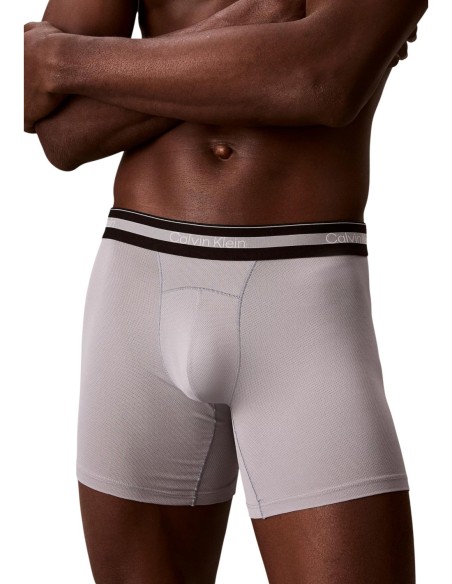 Boxer brief gris Calvin Klein – lot de 3 premium