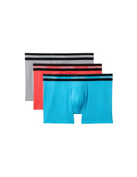 Boxer court homme gris Calvin Klein – lot de 3 essentiel