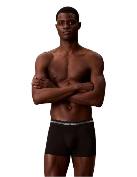 Boxer court homme noir Calvin Klein – lot de 3 essentiel
