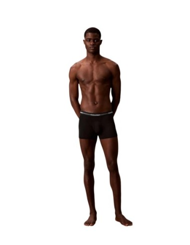 Boxer court homme noir Calvin Klein – lot de 3 essentiel