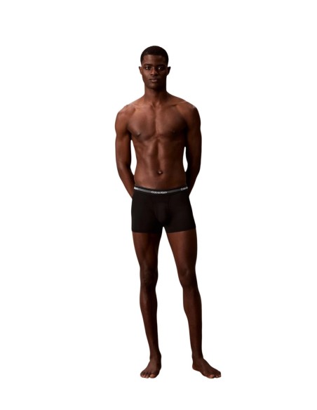 Boxer court homme noir Calvin Klein – lot de 3 essentiel
