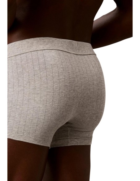 Boxer court homme gris Calvin Klein – confort moderne stretch