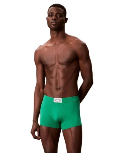 Boxer court homme vert Calvin Klein – confort stretch moderne