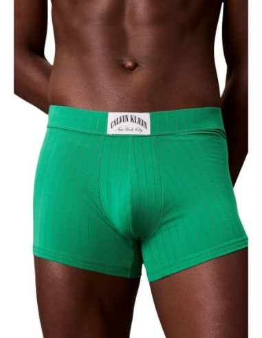 Boxer court homme vert Calvin Klein – confort stretch moderne
