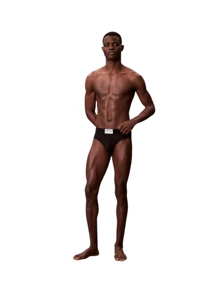 Slip homme noir CK – lycra stretch confortable