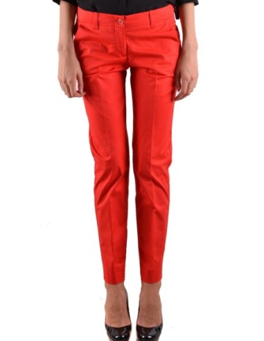 Pantalon femme Armani Jeans rouge stretch| choixmode.fr