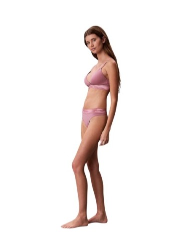 Soutien-gorge triangle femme Calvin Klein rose| choixmode.fr