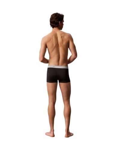 Boxer court homme noir low rise CK – lot de 5 polyester