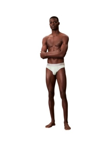 Slip homme gris CK – lot de 3 essentiel