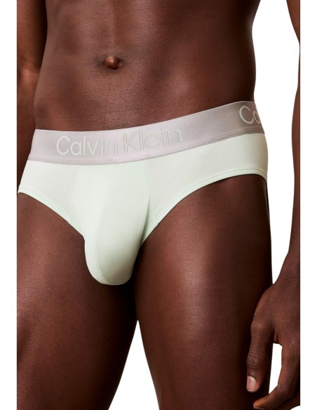 Slip homme gris CK – lot de 3 essentiel