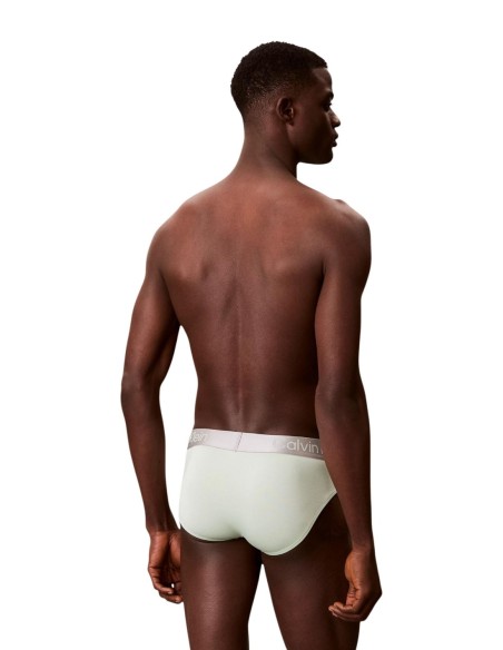 Slip homme gris CK – lot de 3 essentiel