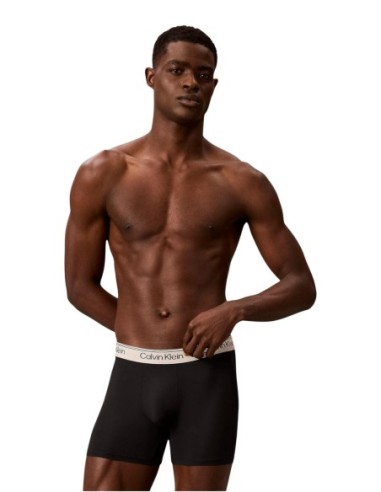 Boxer brief noir Calvin Klein – lot de 3 performance