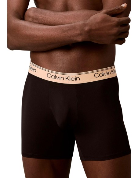 Boxer brief noir Calvin Klein – lot de 3 performance