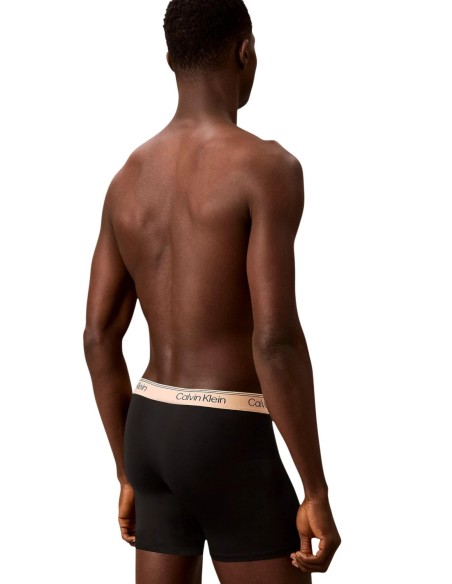 Boxer brief noir Calvin Klein – lot de 3 performance