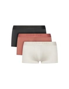 Boxer court homme gris low rise CK – lot de 3 moderne