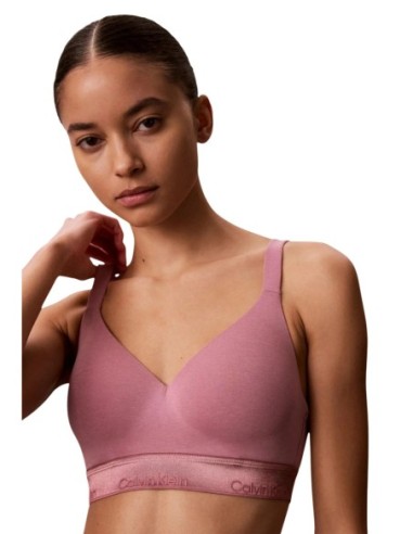 Bralette femme Calvin Klein rose confortable| choixmode.fr