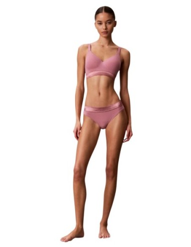 Bralette femme Calvin Klein rose confortable| choixmode.fr