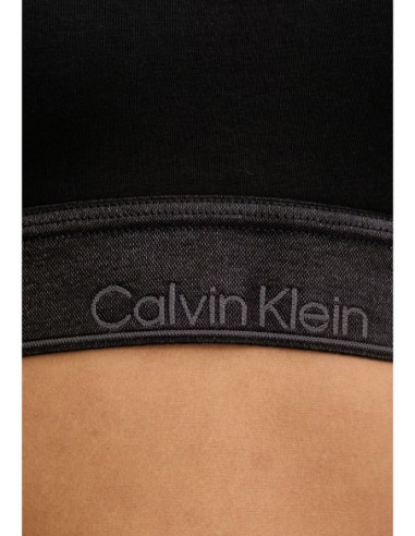 Bralette femme Calvin Klein noire maintien léger| choixmode.fr