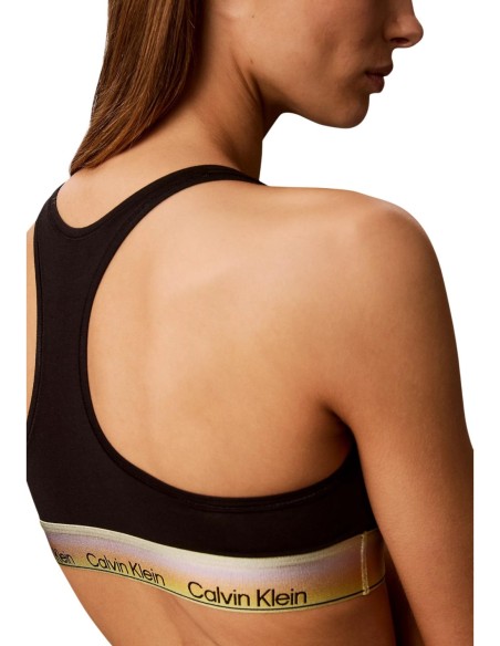 Bralette femme Calvin Klein noire sans armatures| choixmode.fr