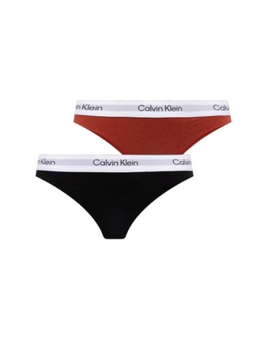 Lot de 2 strings femme Calvin Klein noirs| choixmode.fr