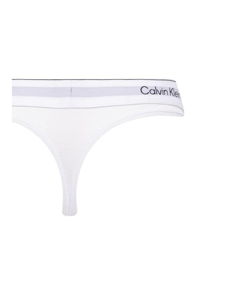 Lot de 2 strings femme Calvin Klein blancs| choixmode.fr