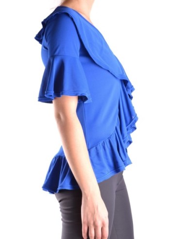Blouse femme Dondup bleue col V| choixmode.fr