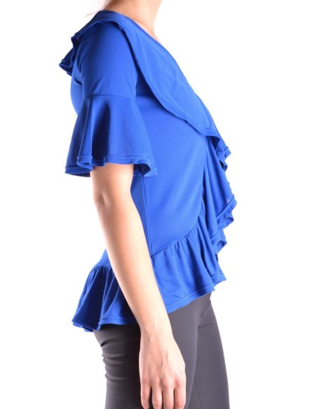 Blouse femme Dondup bleue col V| choixmode.fr