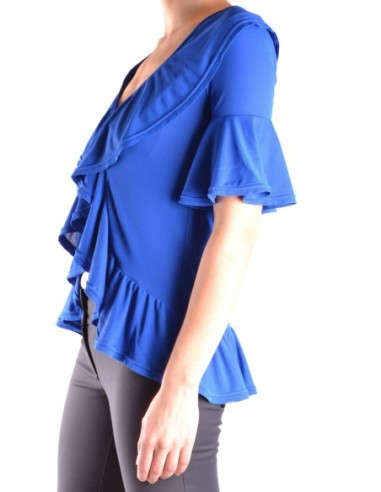 Blouse femme Dondup bleue col V| choixmode.fr