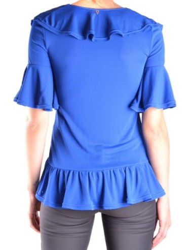 Blouse femme Dondup bleue col V| choixmode.fr