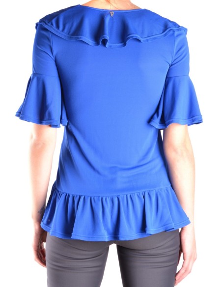 Blouse femme Dondup bleue col V| choixmode.fr