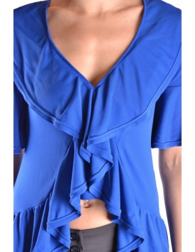 Blouse femme Dondup bleue col V| choixmode.fr