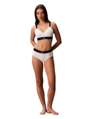 Bralette femme Calvin Klein blanche| choixmode.fr
