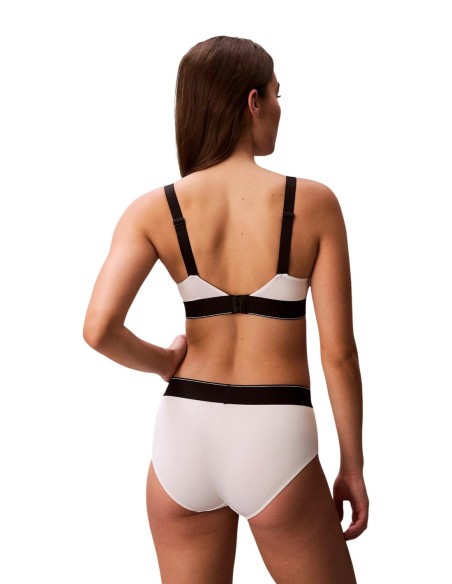 Bralette femme Calvin Klein blanche| choixmode.fr