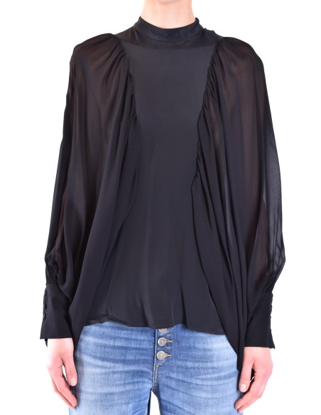 Blouse femme Dondup noire acétate soie| choixmode.fr